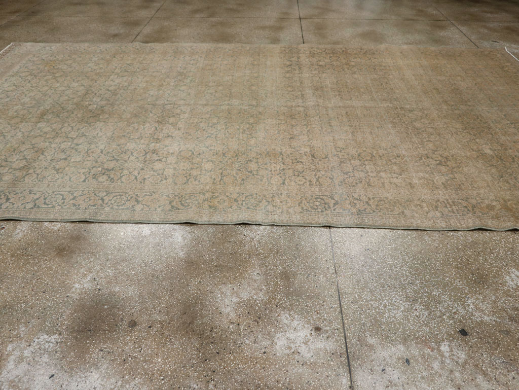 Antique Persian Tabriz Carpet, No.22281 - Gss