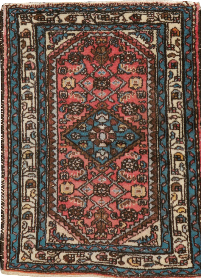 Vintage Persian Hamadan Rug, No.22284 - Gss