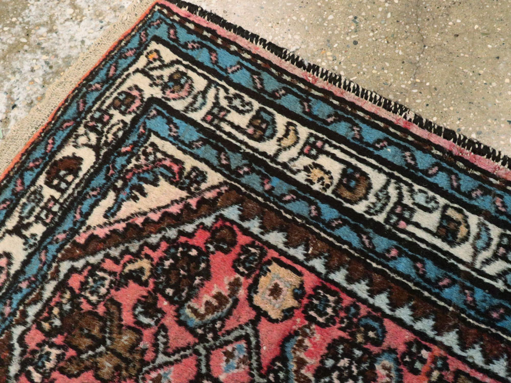 Vintage Persian Hamadan Rug, No.22284 - Gss