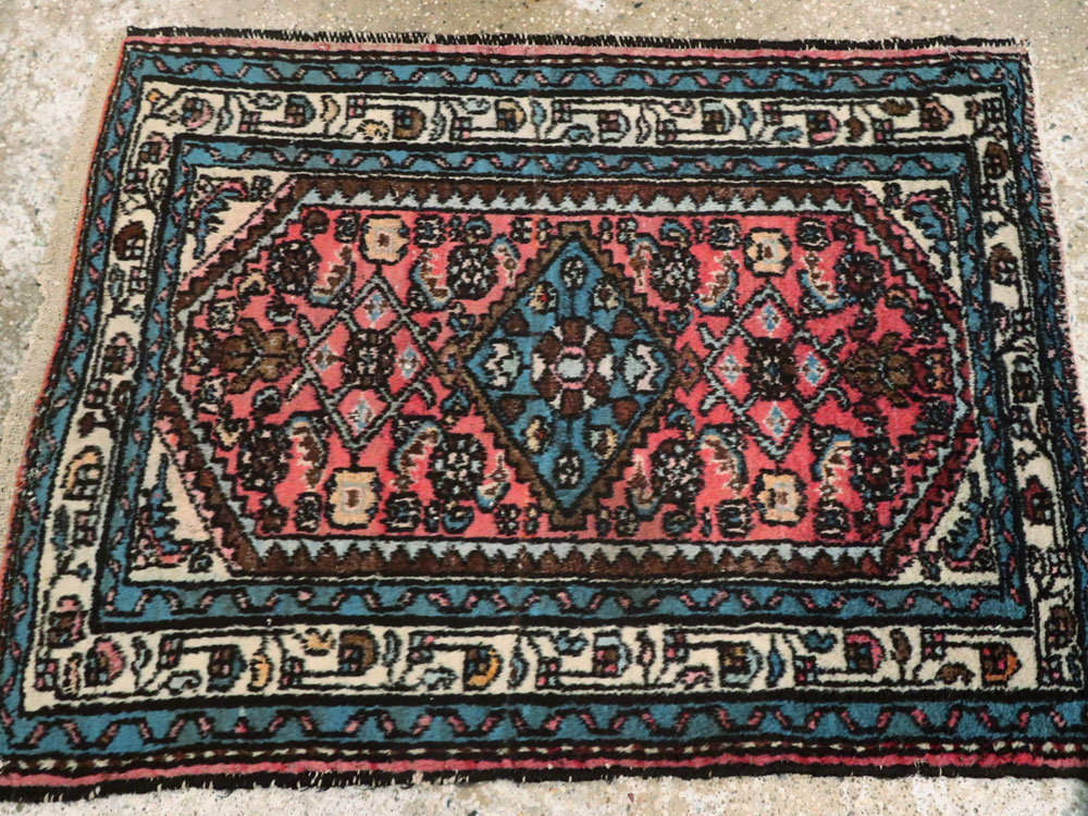 Vintage Persian Hamadan Rug, No.22284 - Gss