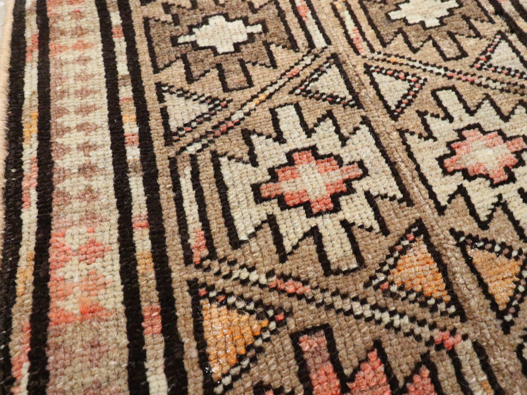 Vintage Persian Kurdish Runner, No.22287 - Gss