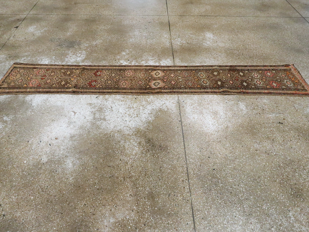 Vintage Persian Kurdish Runner, No.22287 - Gss