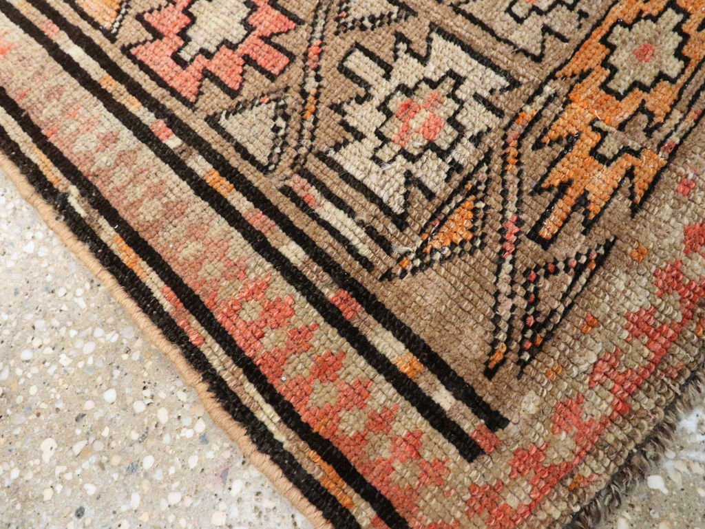 Vintage Persian Kurdish Runner, No.22287 - Gss