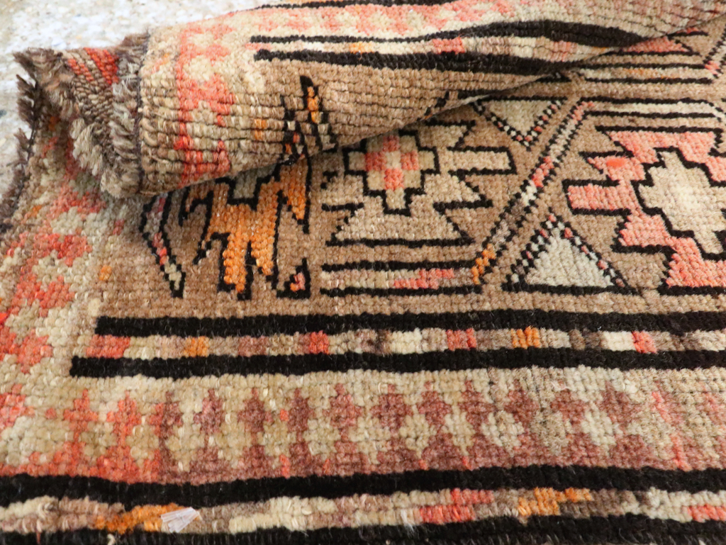 Vintage Persian Kurdish Runner, No.22287 - Gss