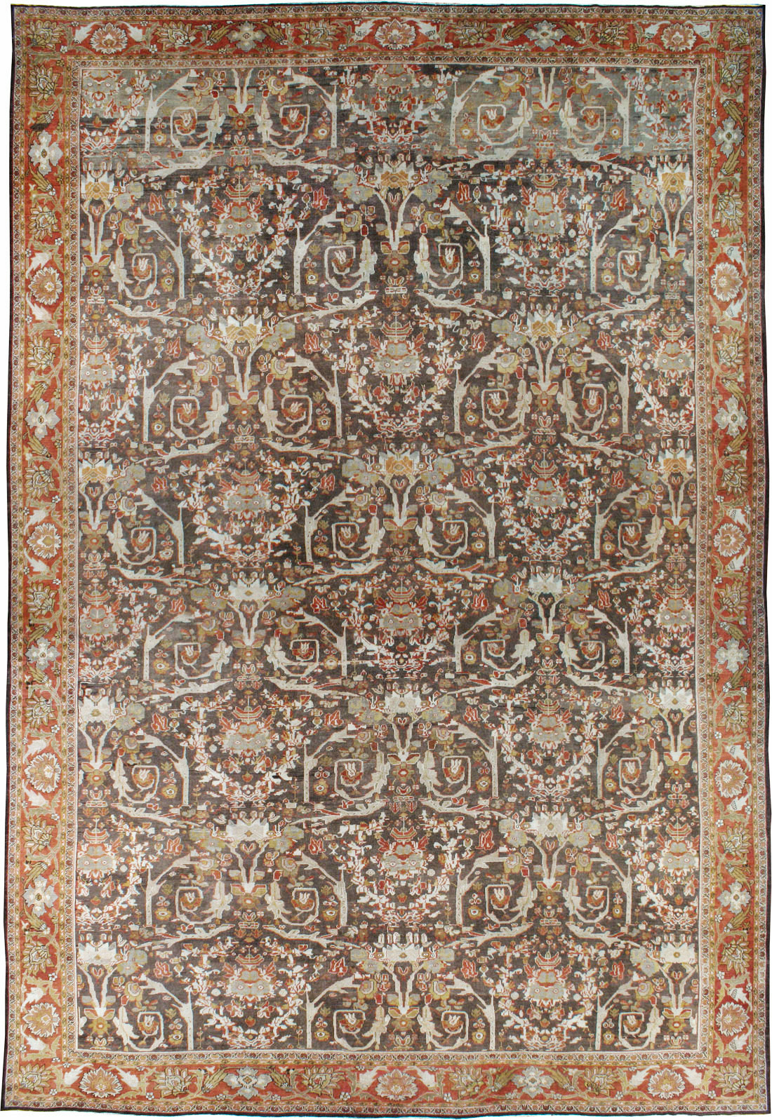 Antique Persian Mahal Carpet, No.22288 - Gss