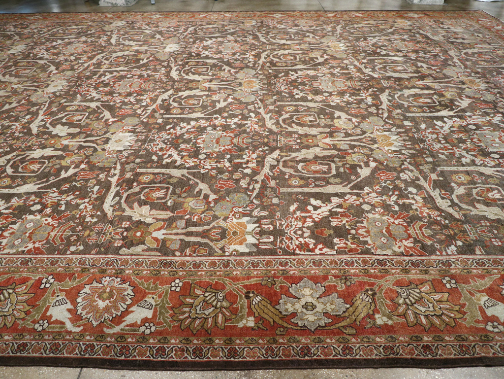 Antique Persian Mahal Carpet, No.22288 - Gss