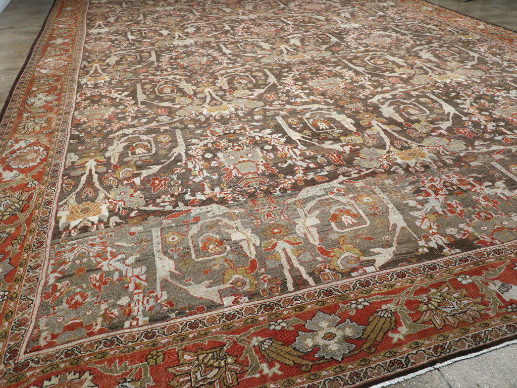 Antique Persian Mahal Carpet, No.22288 - Gss