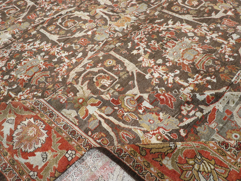 Antique Persian Mahal Carpet, No.22288 - Gss