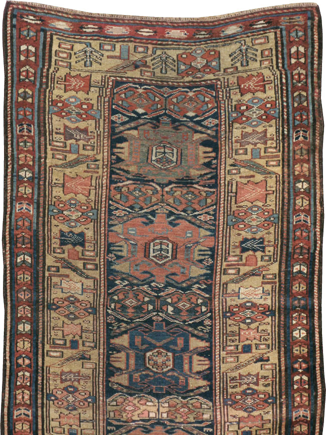 Antique Persian Kurdish Runner, No.22295 - Gss
