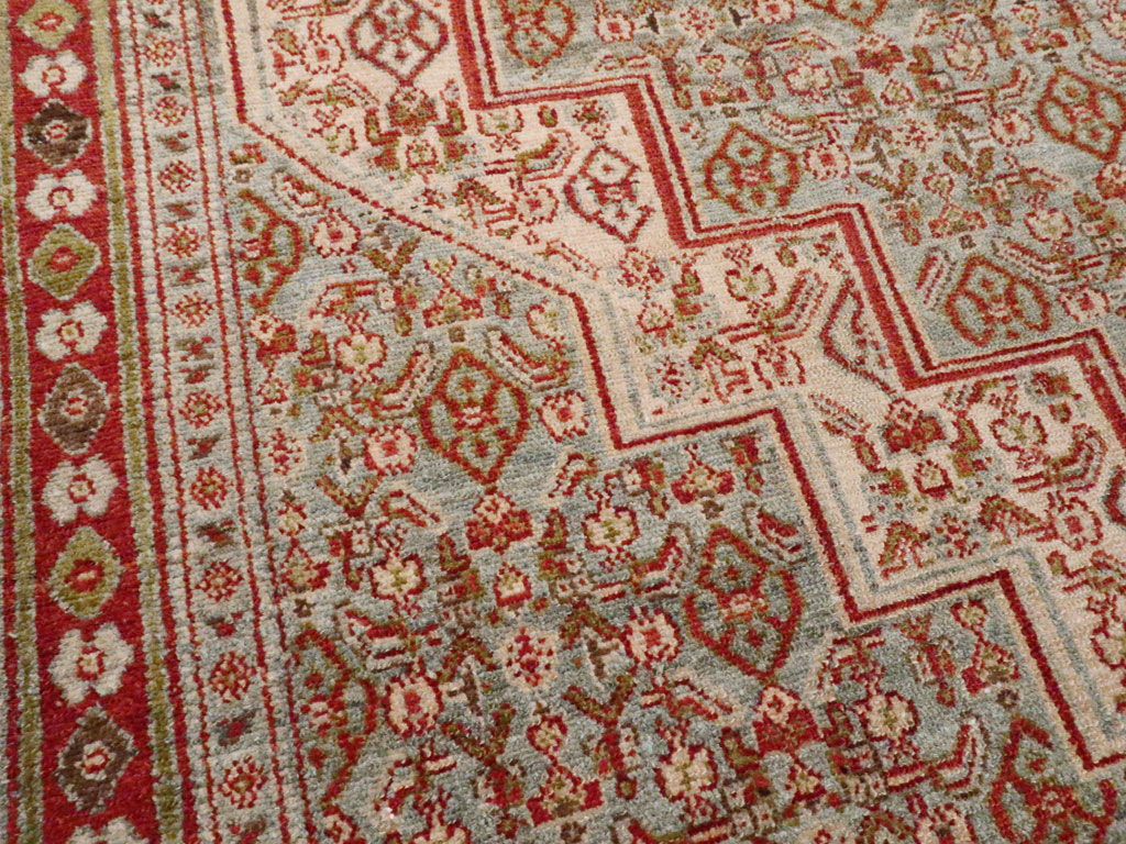 Antique Persian Senneh Rug, No.22301 - Gss