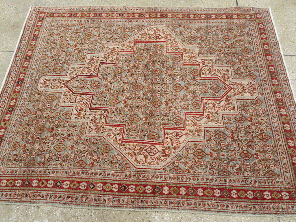 Antique Persian Senneh Rug, No.22301 - Gss