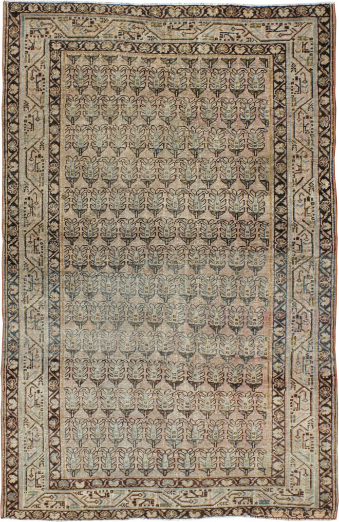Vintage Persian Mahal Rug, No.22315 - Gss