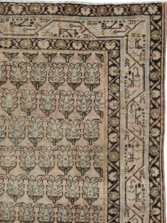 Vintage Persian Mahal Rug, No.22315 - Gss