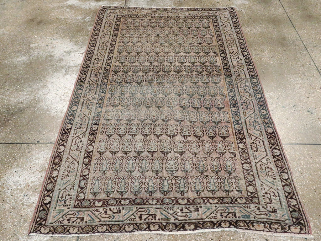 Vintage Persian Mahal Rug, No.22315 - Gss