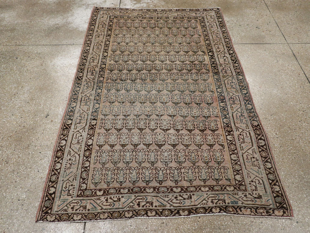 Vintage Persian Mahal Rug, No.22315 - Gss
