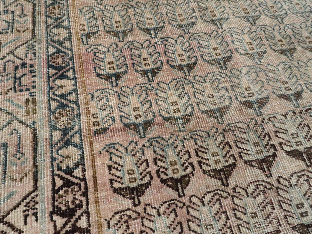 Vintage Persian Mahal Rug, No.22315 - Gss
