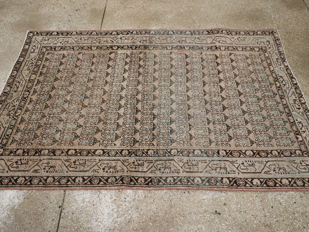 Vintage Persian Mahal Rug, No.22315 - Gss
