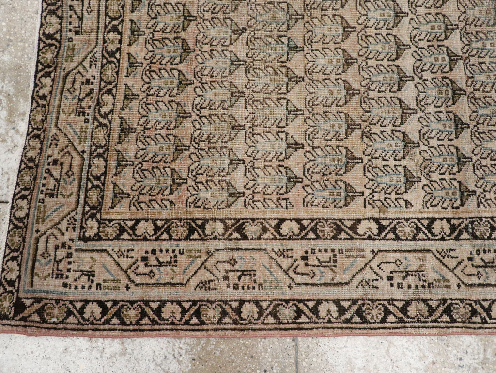 Vintage Persian Mahal Rug, No.22315 - Gss