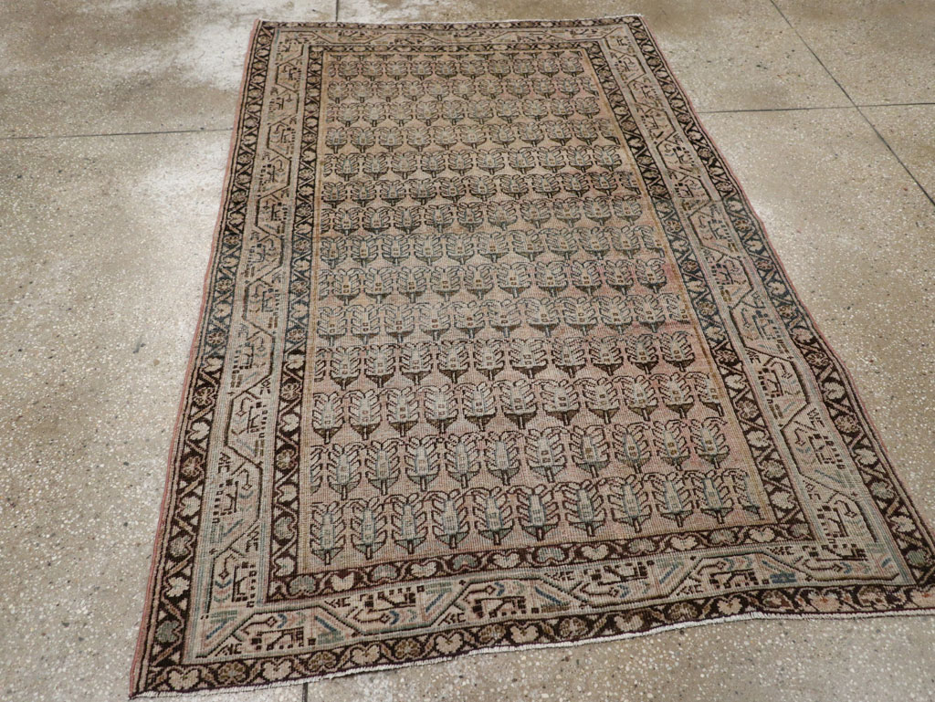 Vintage Persian Mahal Rug, No.22315 - Gss