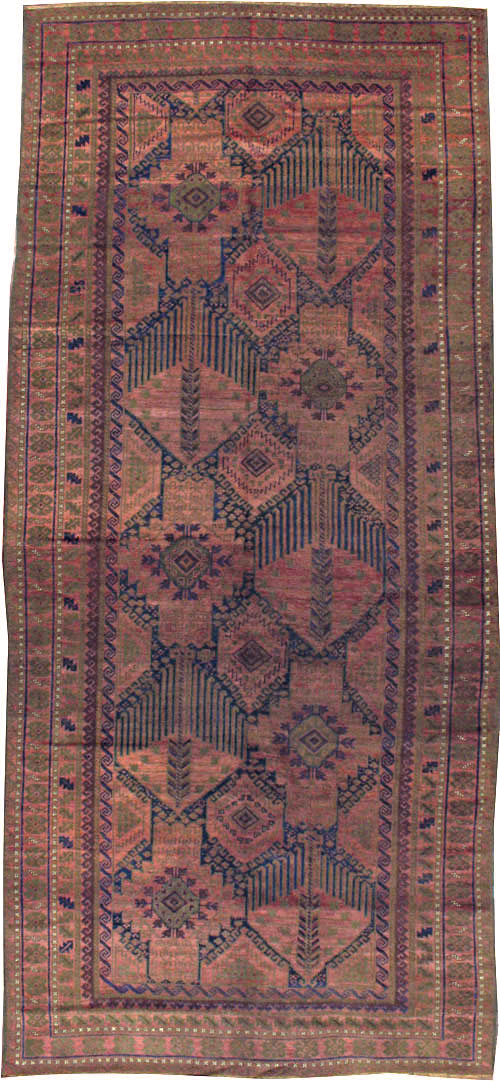 Antique Persian Baluch Carpet, No.22330 - Gss
