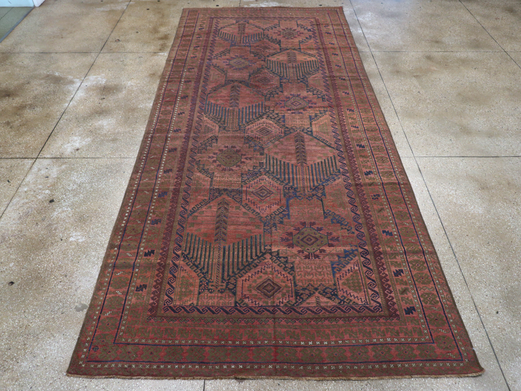 Antique Persian Baluch Carpet, No.22330 - Gss