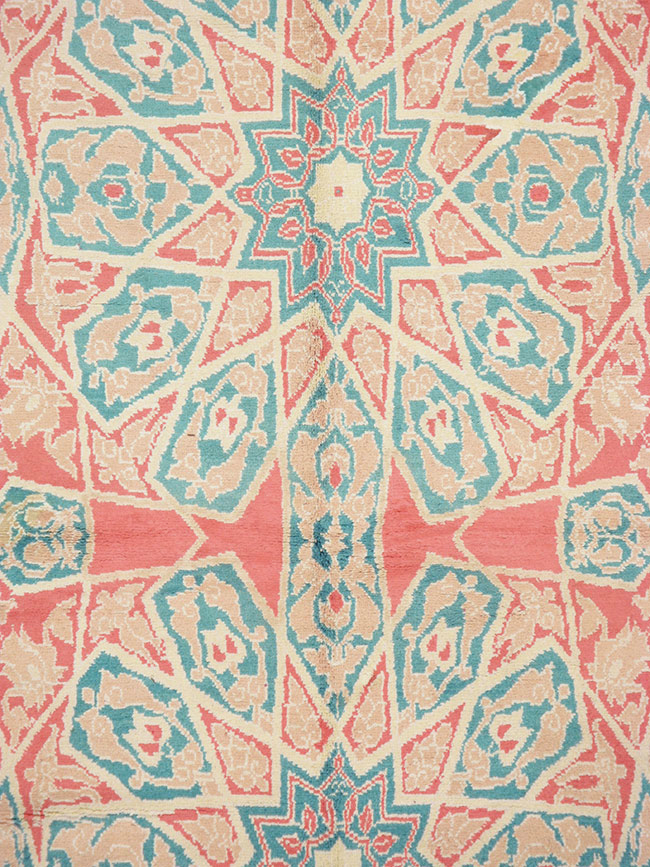 Vintage Indian Cotton Agra Rug, No.22333 - Gss