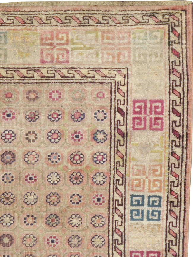 Antique Indian Agra Rug, No.22335 - Gss