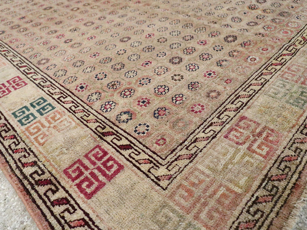 Antique Indian Agra Rug, No.22335 - Gss
