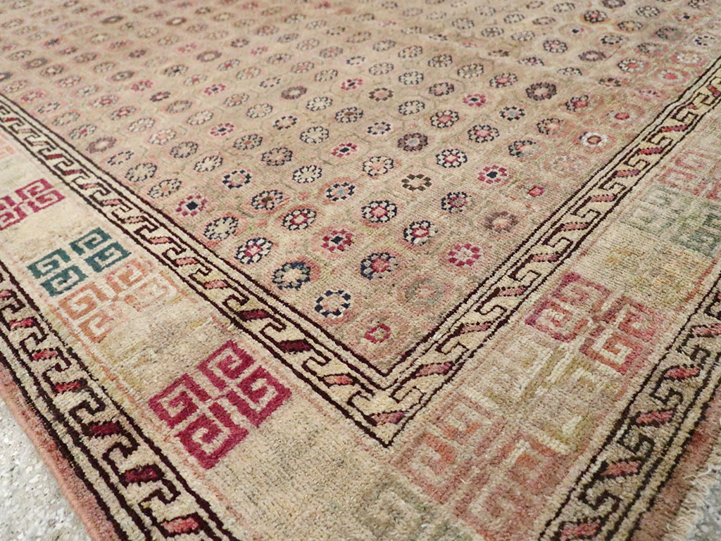 Antique Indian Agra Rug, No.22335 - Gss