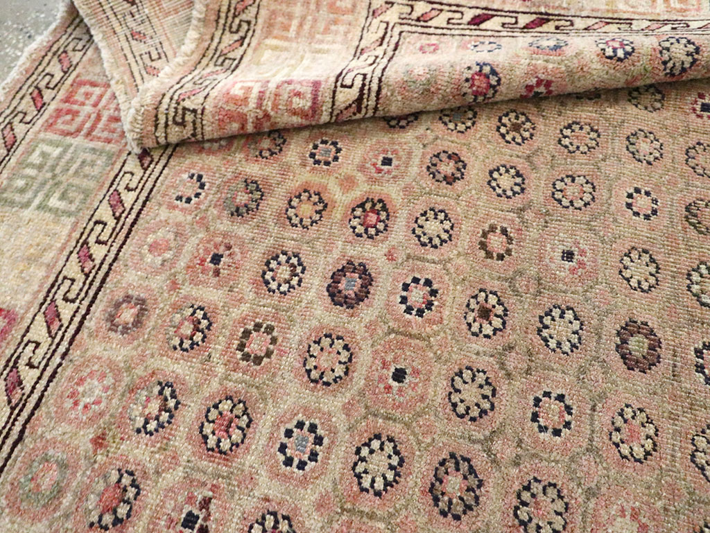 Antique Indian Agra Rug, No.22335 - Gss