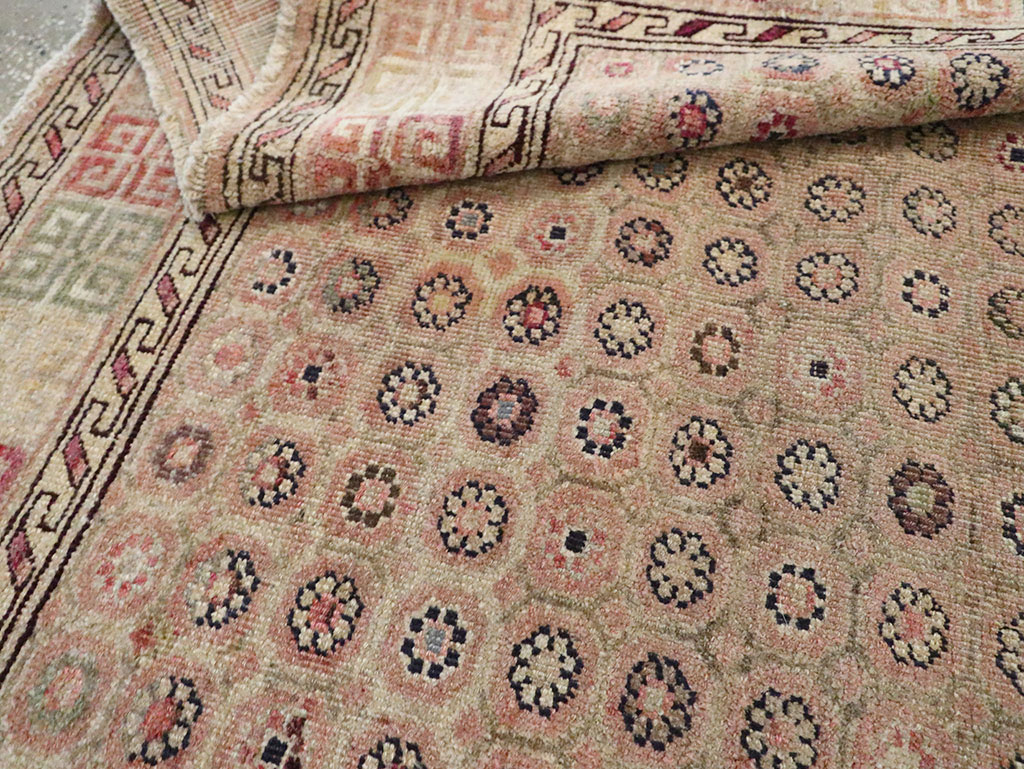 Antique Indian Agra Rug, No.22335 - Gss