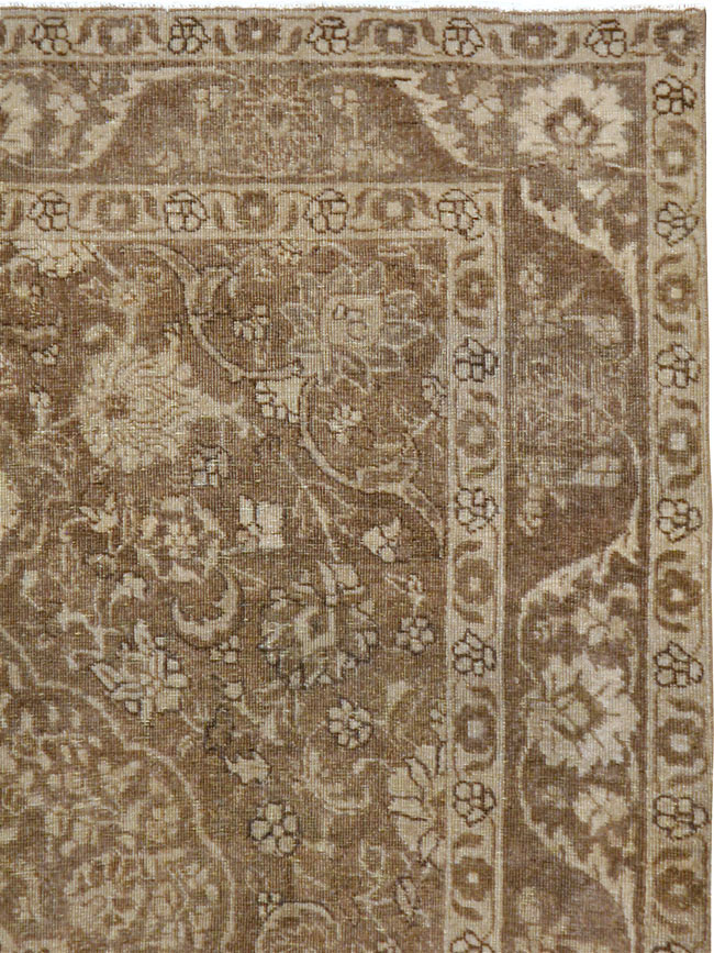 Antique Persian Tabriz Rug, No.22342 - Gss