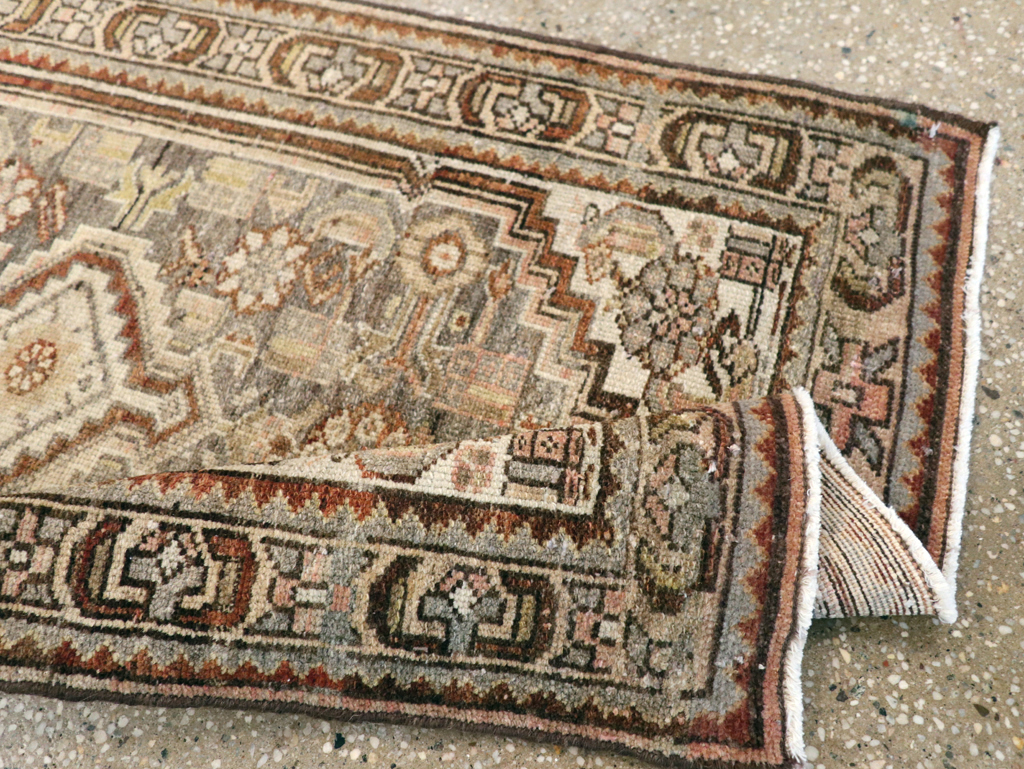 Antique Persian Malayer Throw Rug, No.22344 - Gss