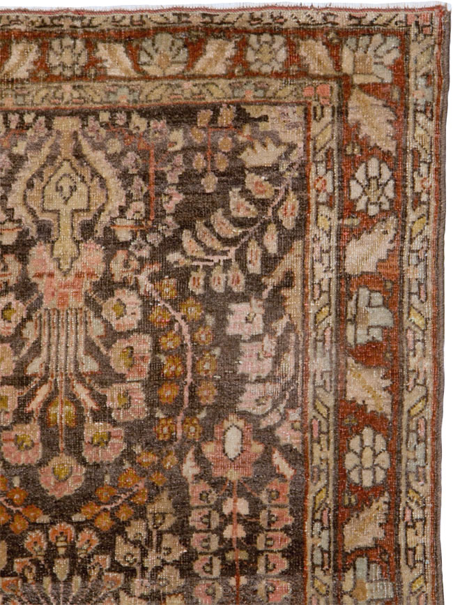 Vintage Persian Sarouk Rug, No.22346 - Gss