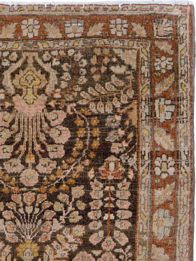Vintage Persian Sarouk Rug, No.22346 - Gss