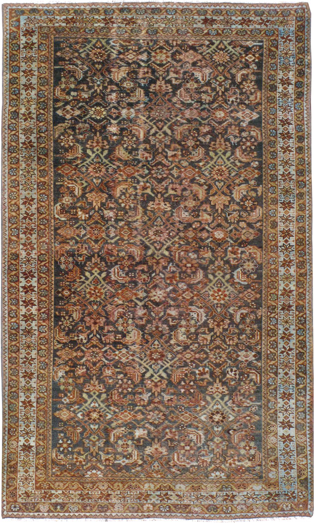 Vintage Persian Malayer Rug, No.22348 - Gss