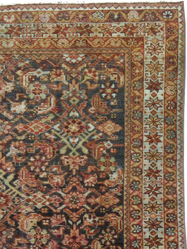 Vintage Persian Malayer Rug, No.22348 - Gss