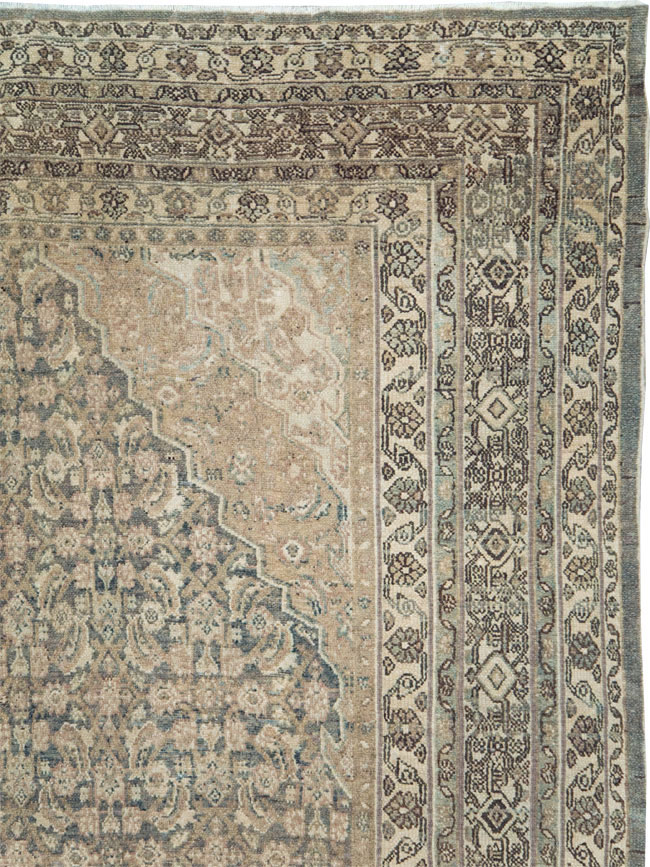 Antique Bibikabad Gallery Carpet, No.22357 - Gss