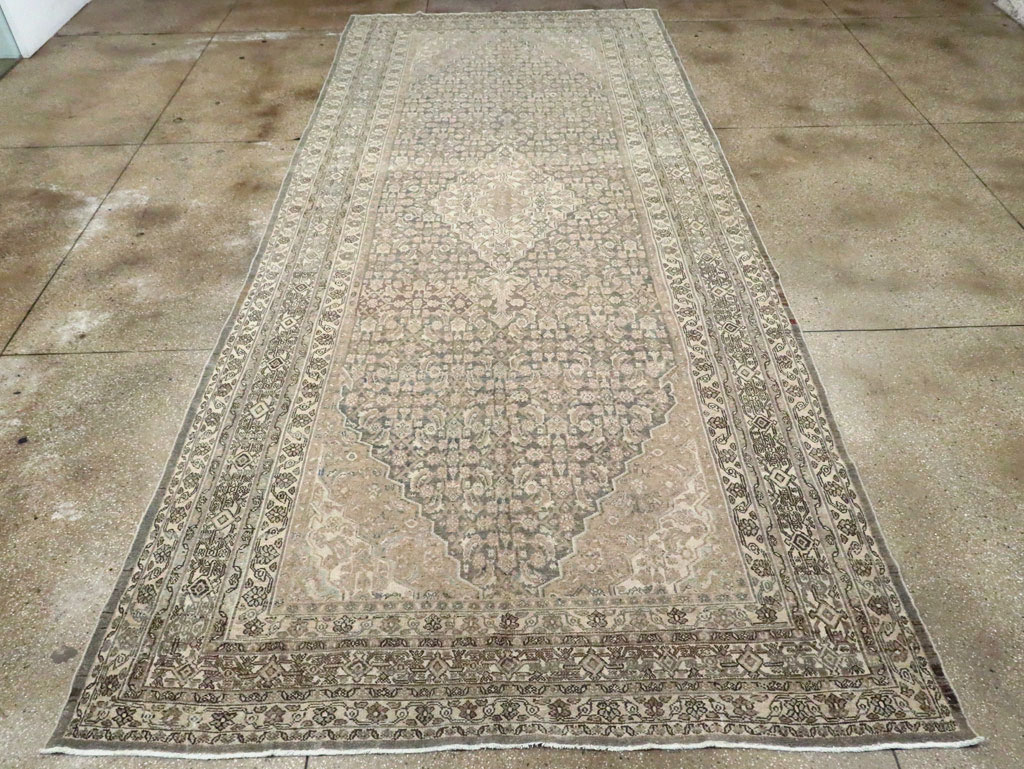Antique Bibikabad Gallery Carpet, No.22357 - Gss