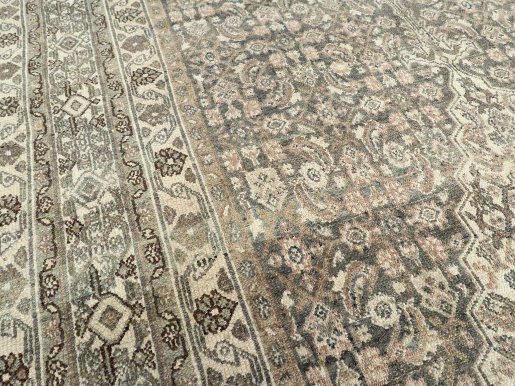 Antique Bibikabad Gallery Carpet, No.22357 - Gss