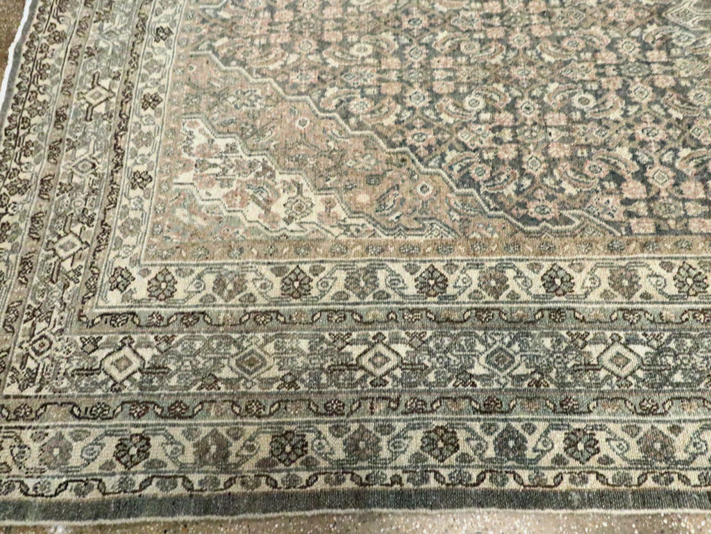 Antique Bibikabad Gallery Carpet, No.22357 - Gss