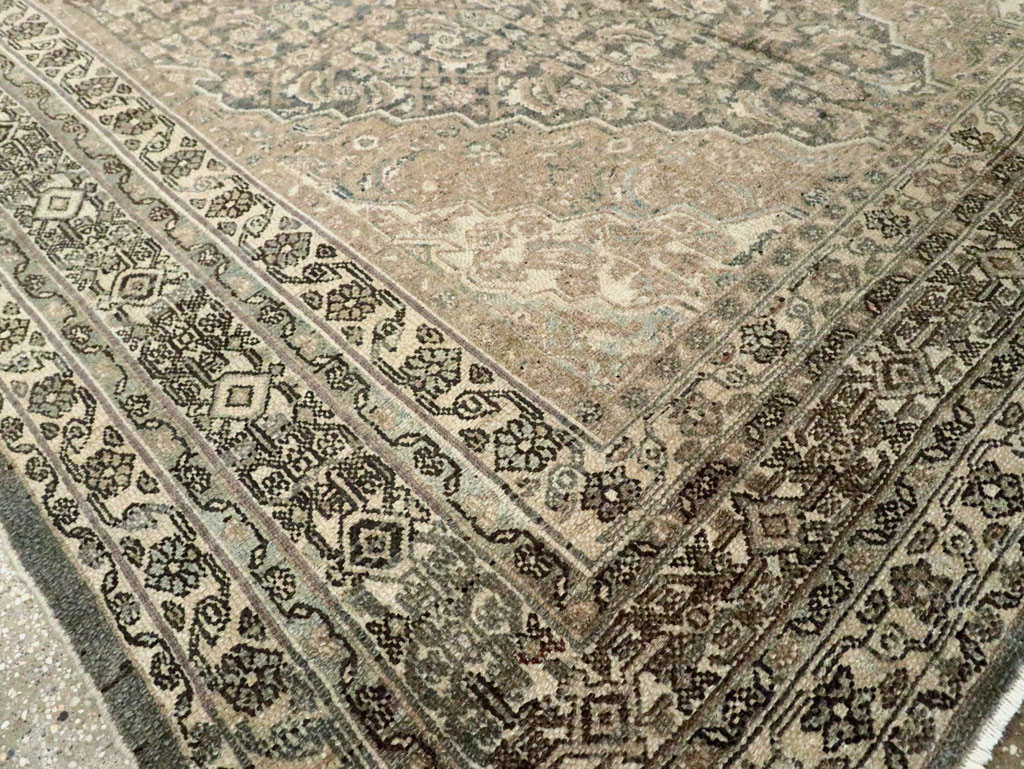 Antique Bibikabad Gallery Carpet, No.22357 - Gss