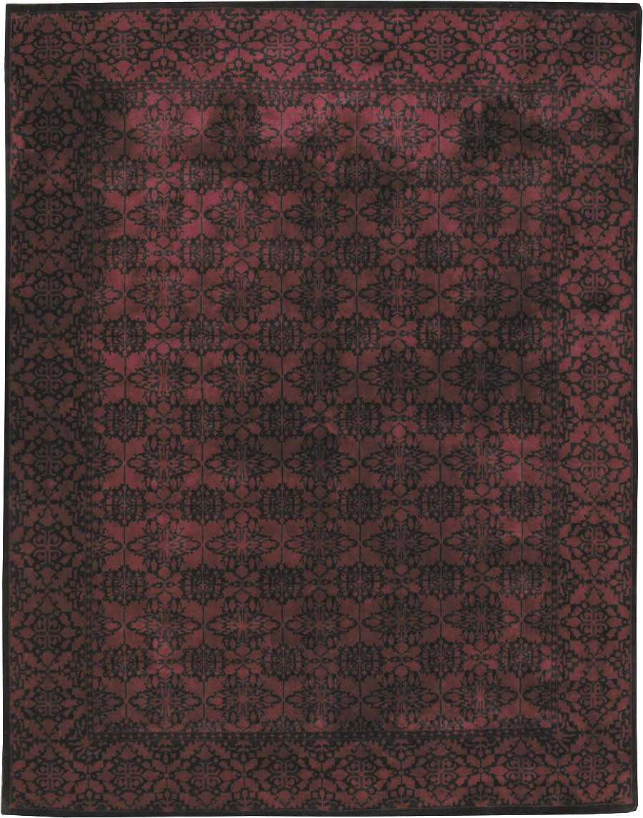 Vintage Indian Lahore Carpet, No.22359 - Gss