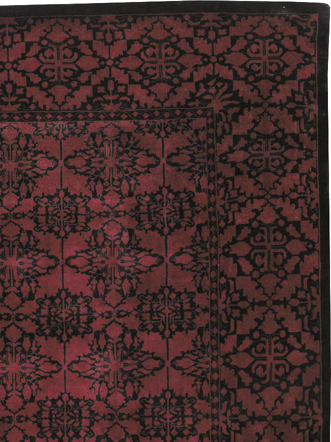 Vintage Indian Lahore Carpet, No.22359 - Gss