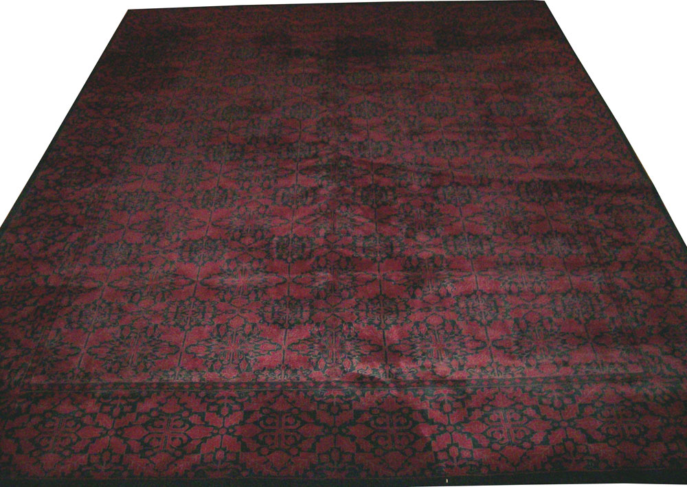 Vintage Indian Lahore Carpet, No.22359 - Gss
