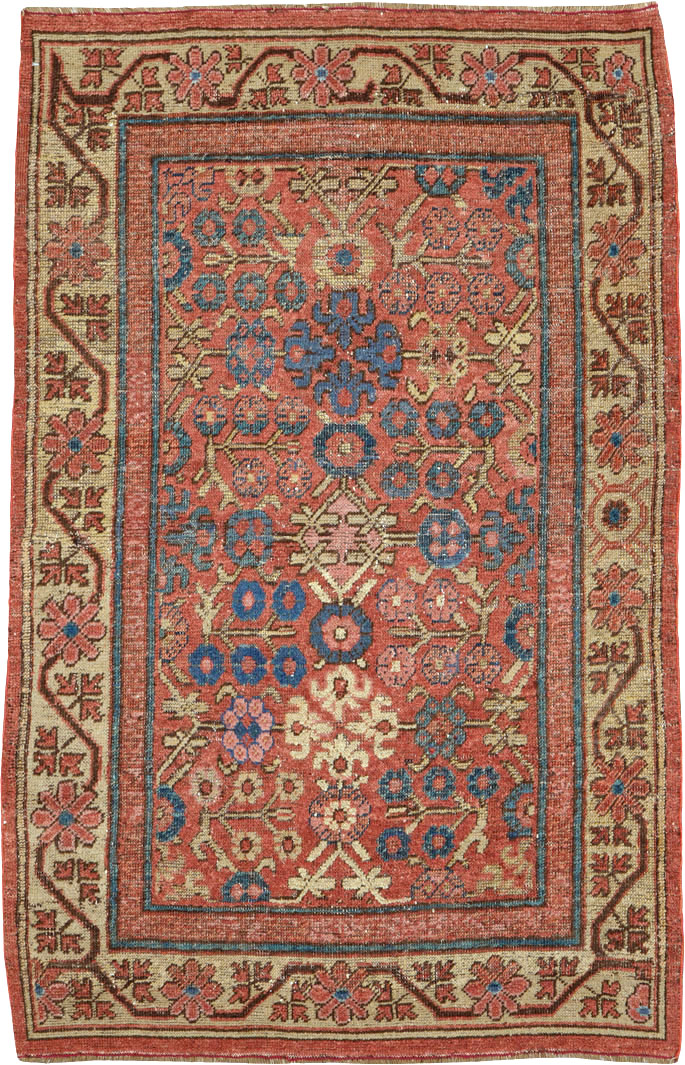 Antique East Turkestan Khotan Rug, No.22361 - Gss
