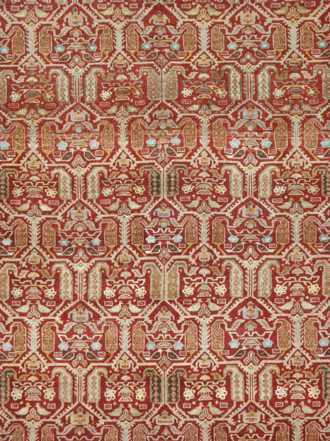 Vintage Persian Quom Carpet, No.22365 - Gss