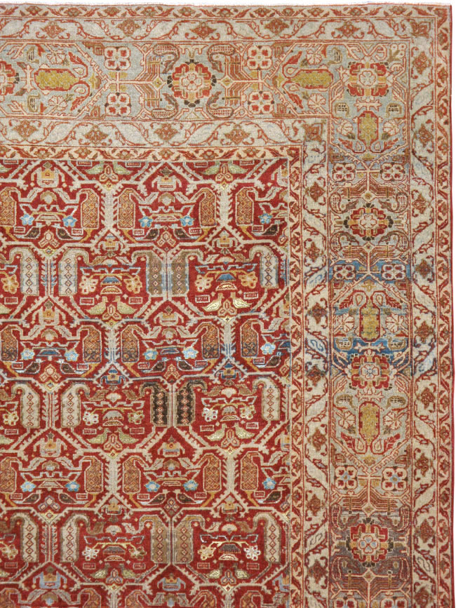 Vintage Persian Quom Carpet, No.22365 - Gss