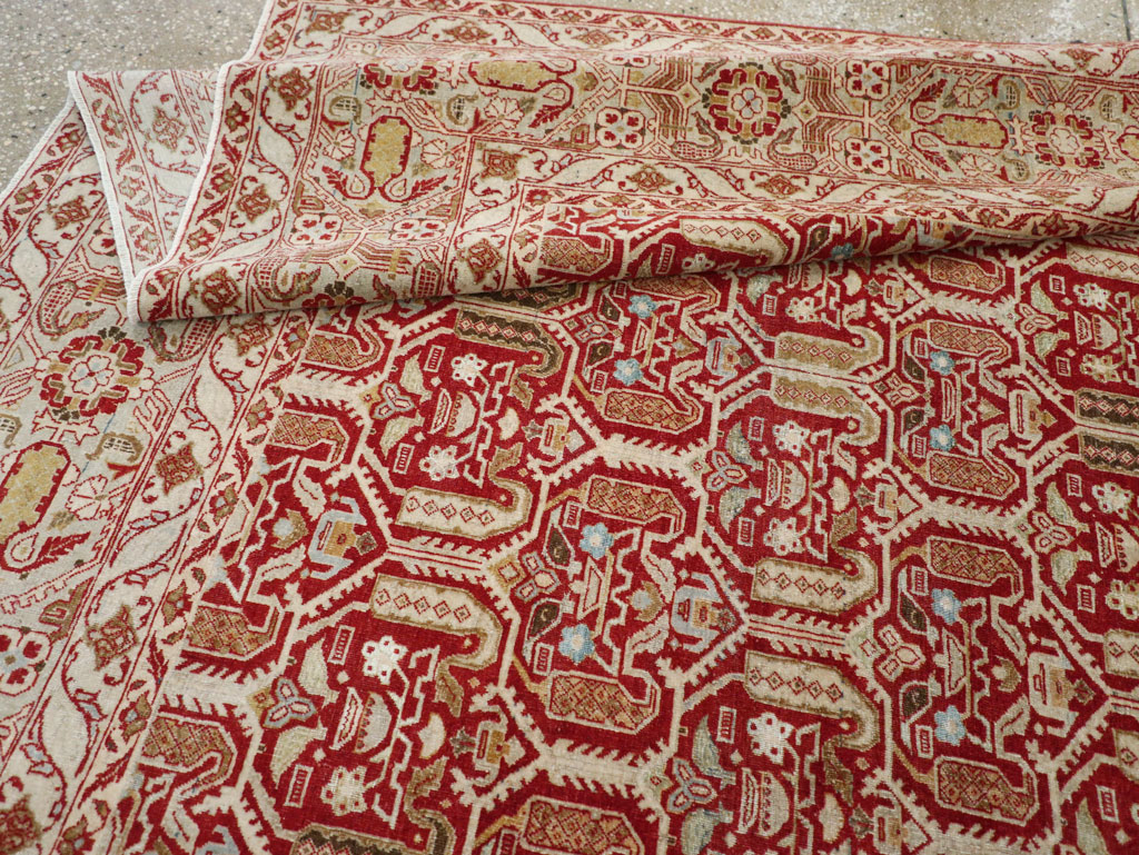 Vintage Persian Quom Carpet, No.22365 - Gss
