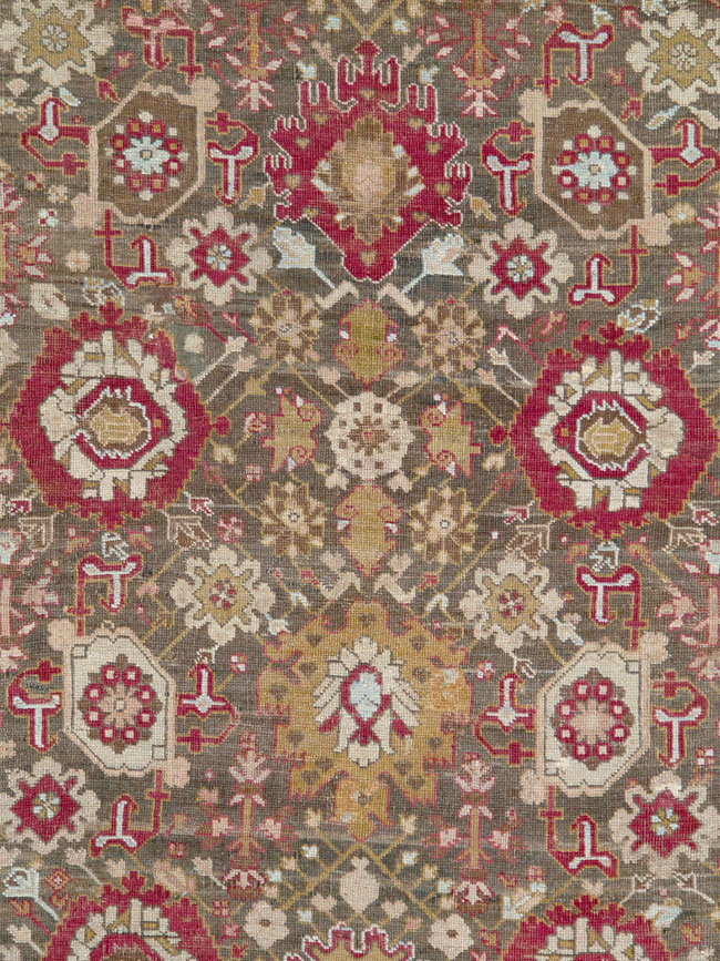 Antique Caucasian Karabagh Gallery Carpet, No.22366 - Gss